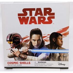Winn Dixie Collector Star Wars Cosmic Shell Collector Album with 39 Shells Pogs